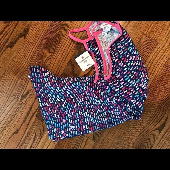 VINEYARD VINES TARGET Whales Romper Girls L 10 12 - Picture 7 of 7
